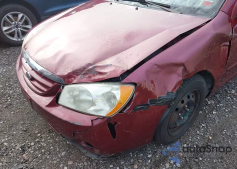 2006 Kia Spectra Ex/Lx/Sx из США, поврежденный, VIN KNAFE121865291766